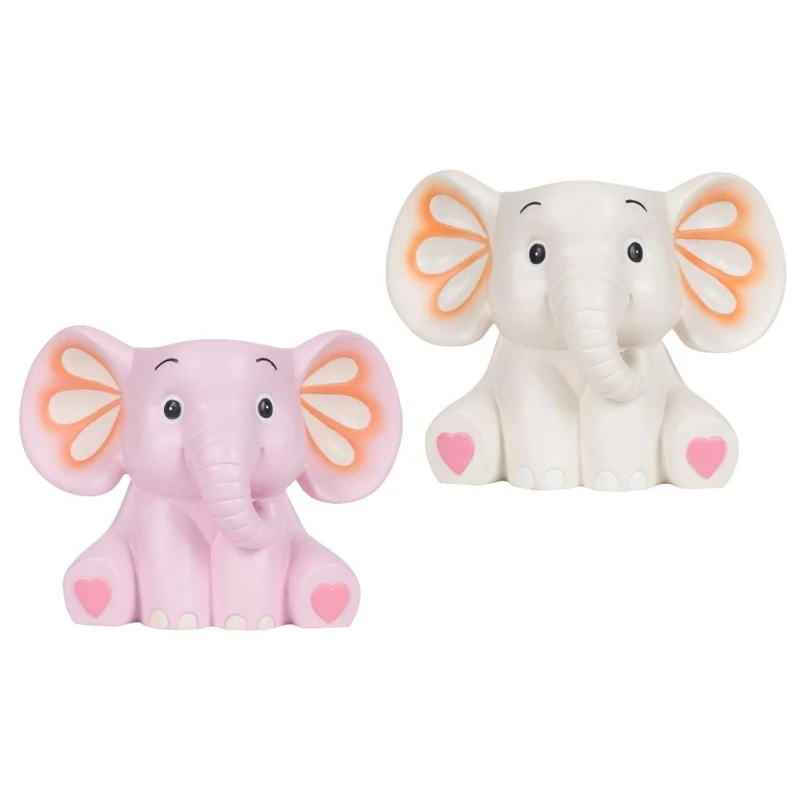 Elephant Pen Holder Resin Pen Cup Desktop Pencil Container Remote Control Container Desk For Office Desk Decoration