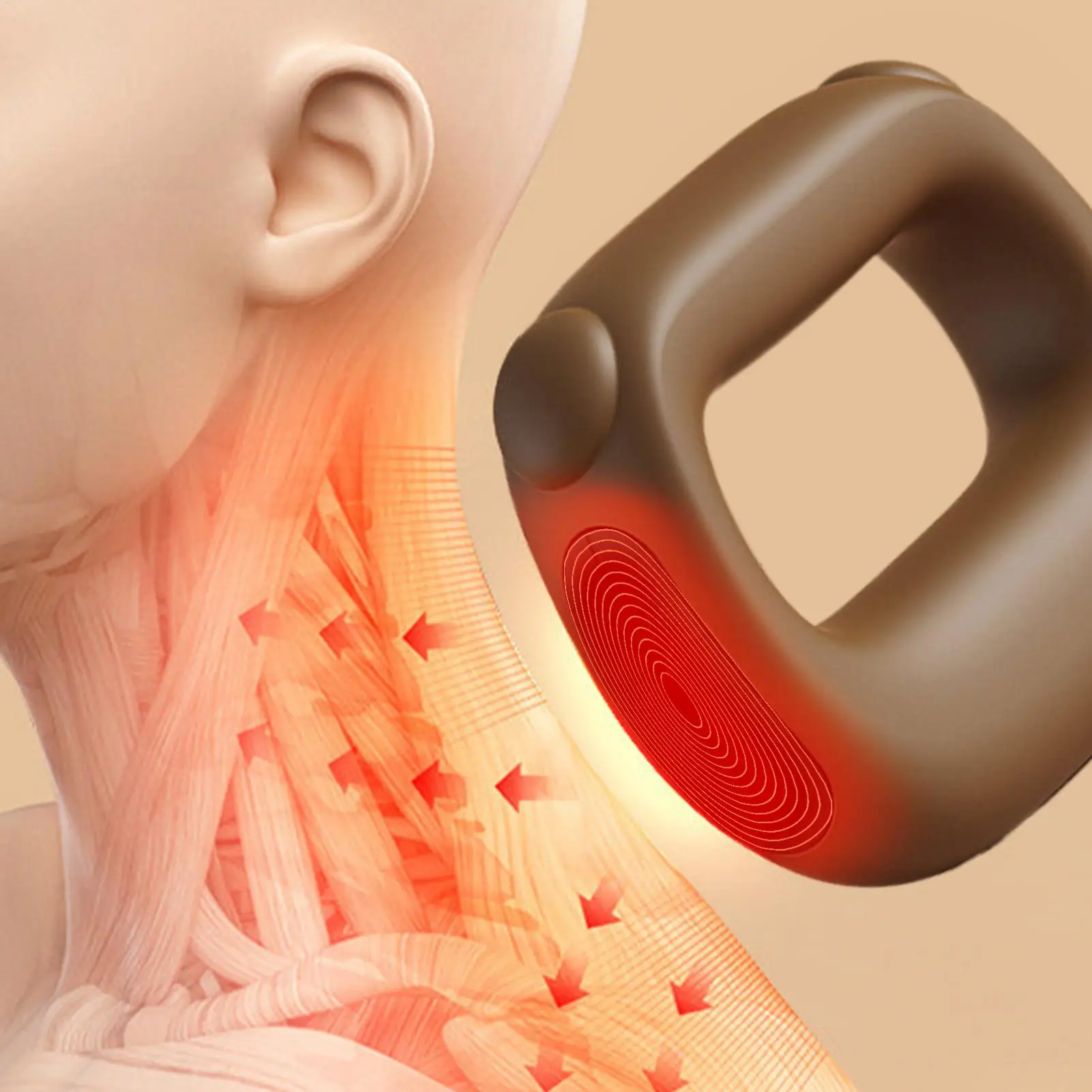 

Кольцо для массажа живота, коррекция фигуры, фасция живота, вибрационное кольцо, беспроводная машина для сжигания мышц, жира, шеи, живота, рук, ног