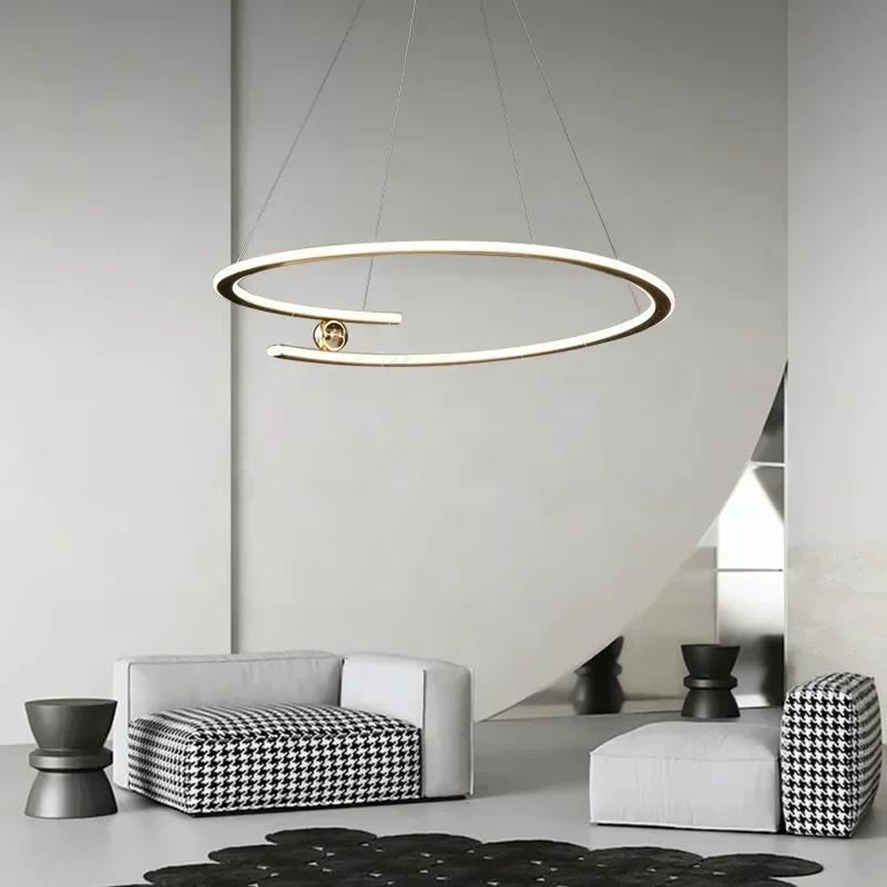 Modern LED Pendant Light, Luminária interior, Lustre, Sala de estar, Sala de jantar, Modelo quarto, Showroom, Decoração de casa
