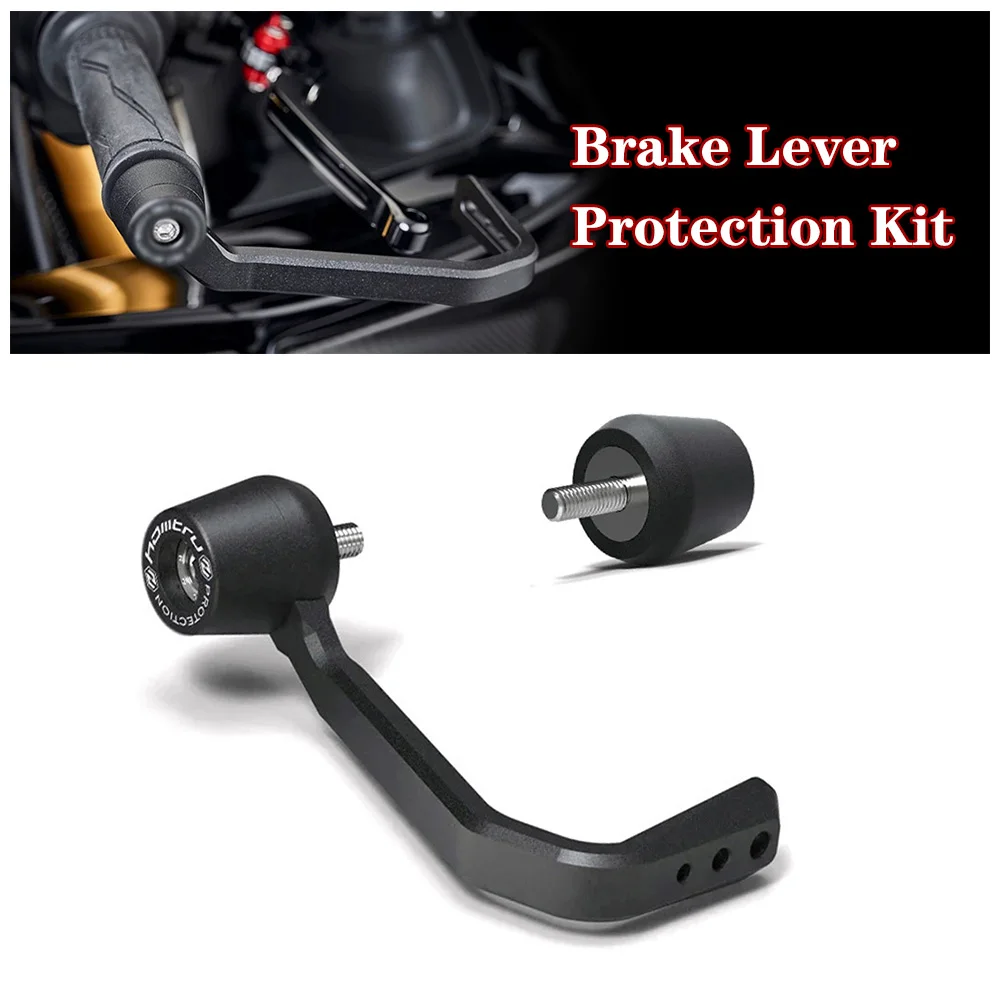 

Motorcycle Handlebar Guard Cover Brake Clutch Lever Protection Bar Kit For Yamaha YZF R6 2003-2025