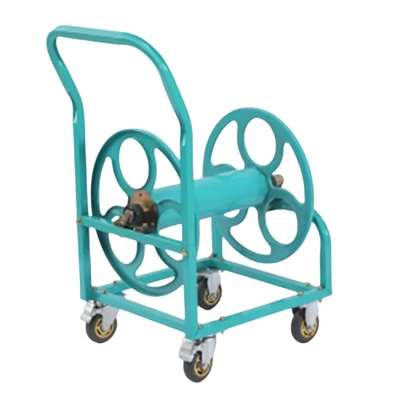 Agricultural Cart Type Pipe Winder Spray Pipe High Pressure Braided Hand Hose Collection Pipe Rack Winding Hose