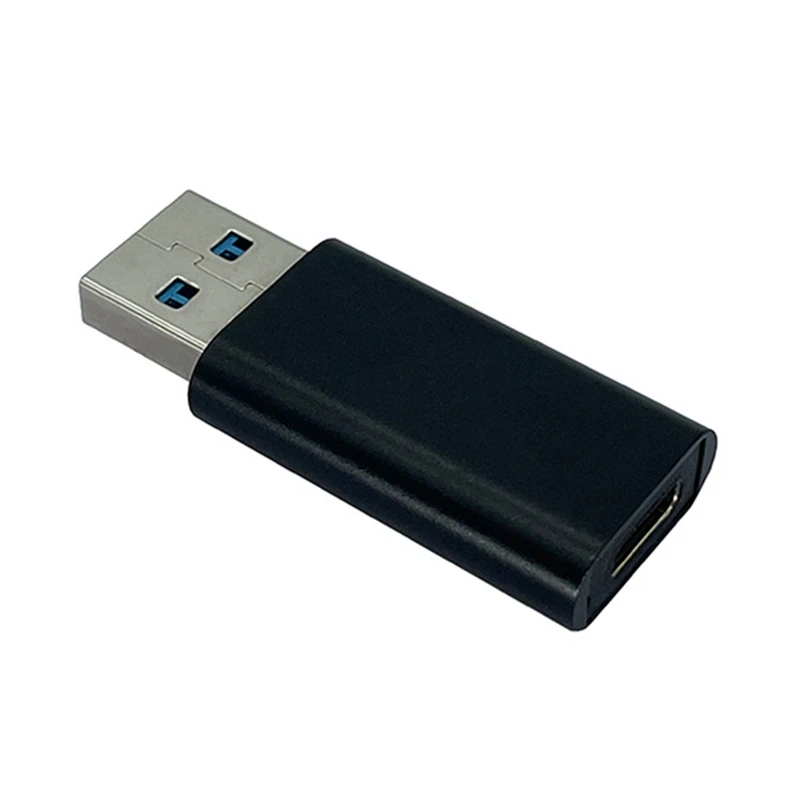 2Pcs USB Data Blocker USB-C To USB-A Data Blocker Protect Against Juice Jacking Support Quick Charge Stop Data Theft