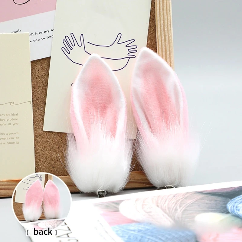 Kawaii Lolita Konijnenoren Haarspeld Cosplay Anime Meisjes Kostuums Droppy Konijn Haarclips Schattige Hoofddeksels Voor Vrouwen Lolita Hoofddeksel