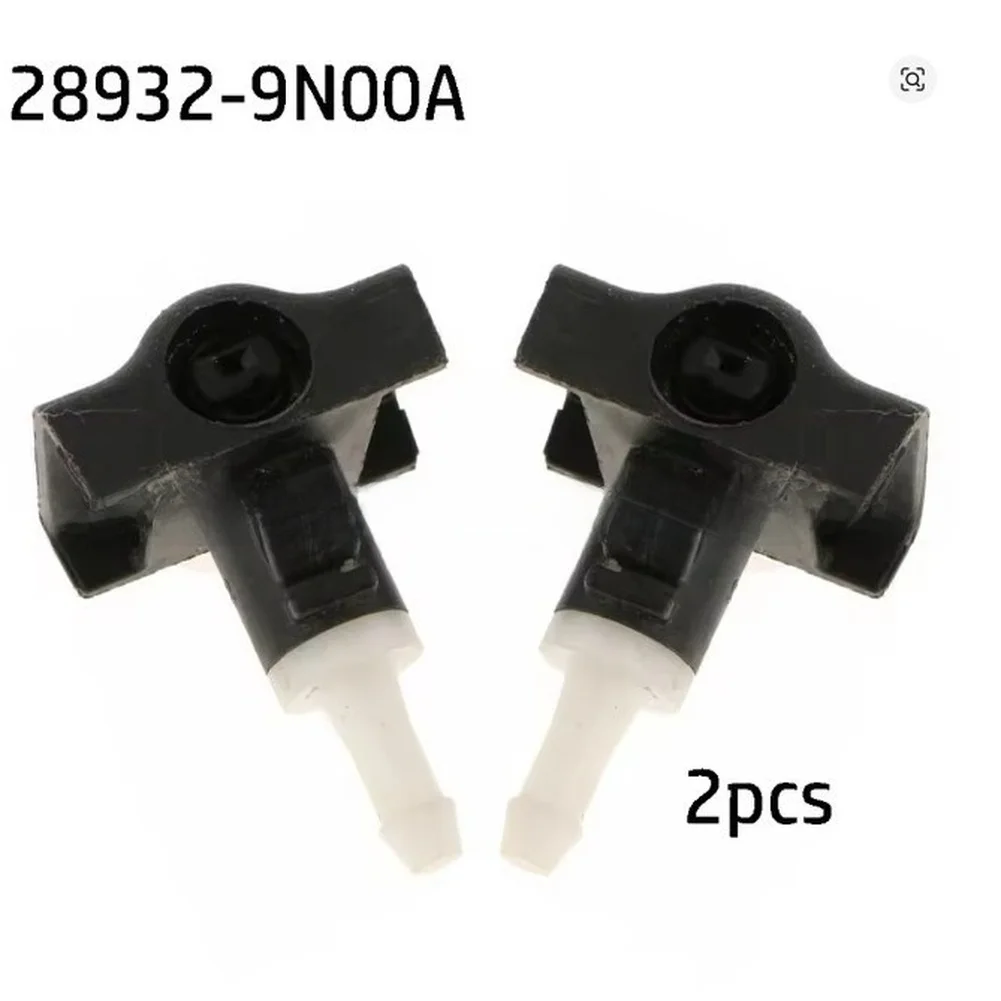 For Windshield Cleaning Black Windshield Nozzle Wiper Sprayer Plastic Material Enhanced Spraying For Nissan Maxima