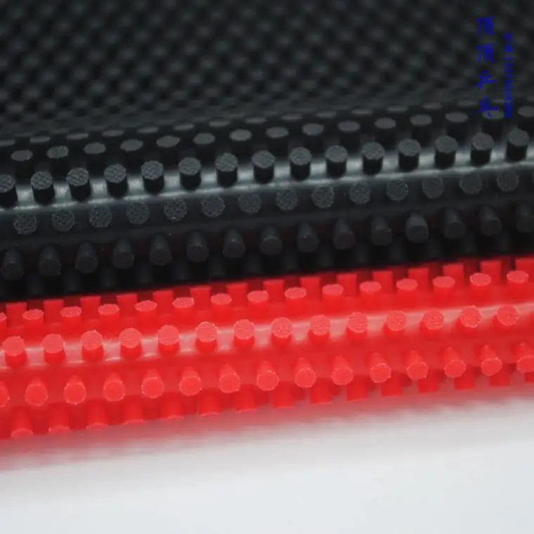 DAWEI SAVIGA V Bunter Tischtennis-Gummi, lange Noppen, OX-gehärtetes Rosa, Grün, Blau, Ping-Pong-Gummi ohne Schwamm, ITTF-zugelassen – Detail 7