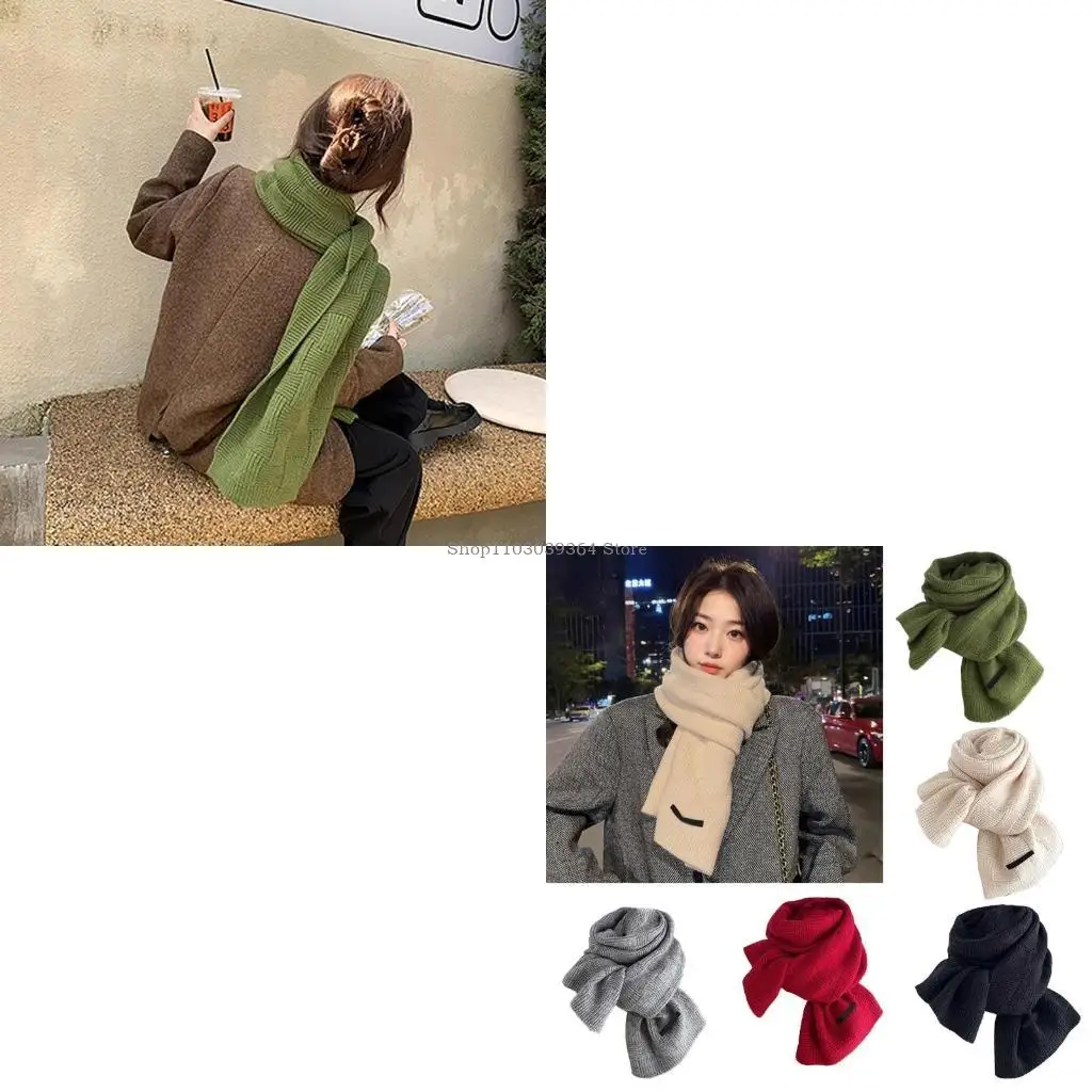 

Многоцелевая скрещенная вязаная шарф для женщин для женщин унисекс мягкий и удобный шарф пряжи для осеннего зимнего ежедневного