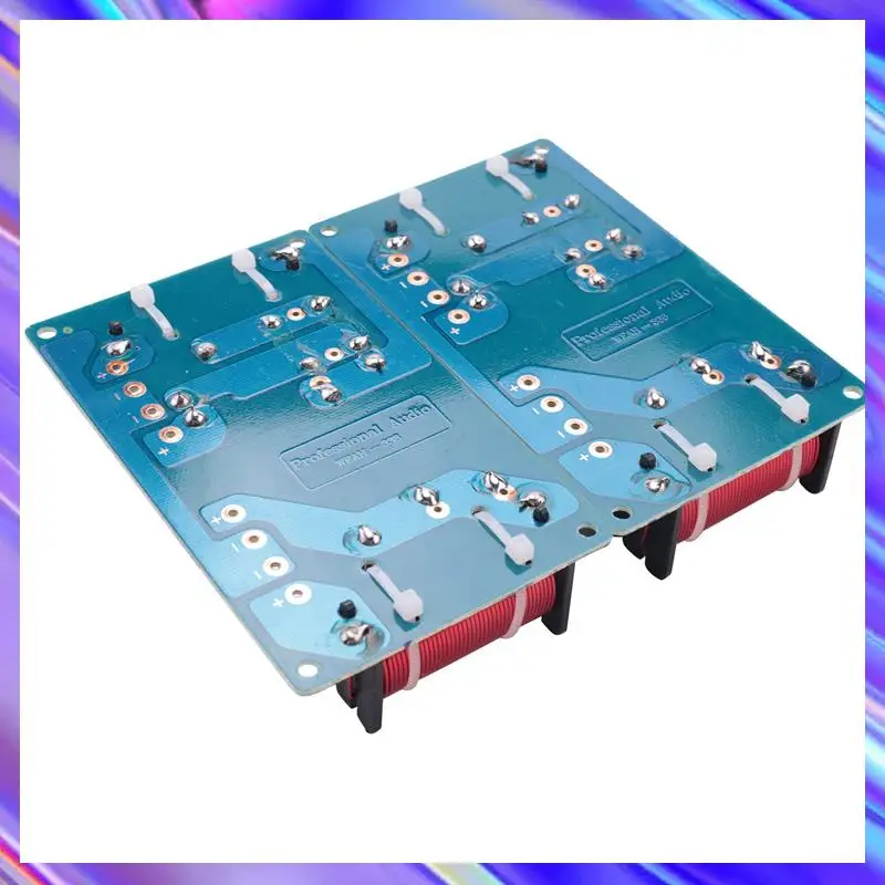 

4Pcs 120W Speaker Crossover 3 Way Audio Frequency Divider Loudspeaker WEAH-338 3 Unit Crossover Filters For Speakers