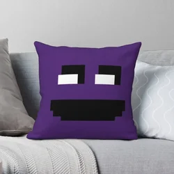 Fnaf Purple Guy Zipper Square federa Home Two Side Printing fodera per cuscino decorativo federa floreale per divano auto 45*45cm