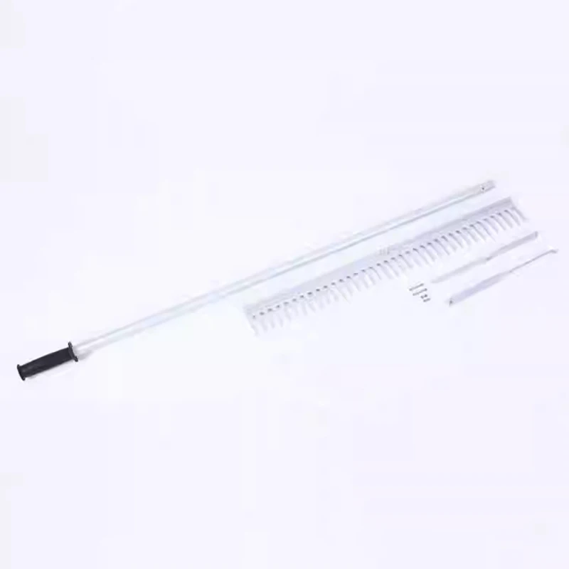 أشعل النار المناظر الطبيعية من الألومنيوم، أشعل النار على شكل أوراق الشجر، أشعل النار لتخفيف التربة، أداة مزرعة يدوية للحديقة، تخفيف التربة وتنظيف القمامة