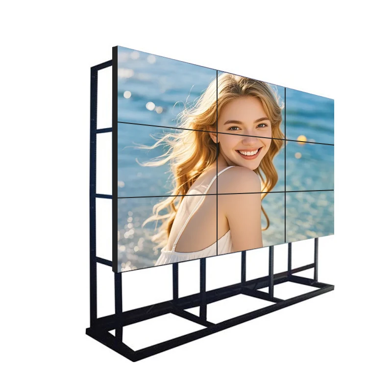 

85-Inch LCD video wall advertising display narrow frame multi-splicing