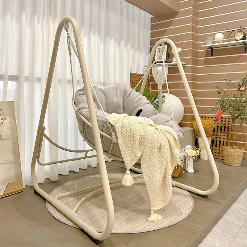Household balcony hanging basket rocking chair, indoor and outdoor swing girl bedroom hanging chair