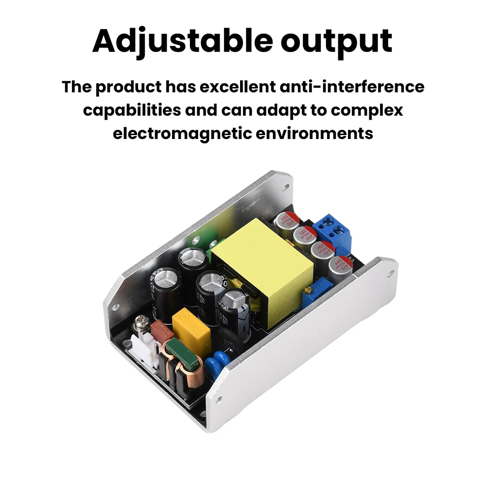 AC 190-265V zu DC 9-30V Einstellbares 180W Hochleistungs-GaN-Schaltnetzteilmodul mit geringer Welligkeit, Industrielle Leistungsplatine – Detail 5