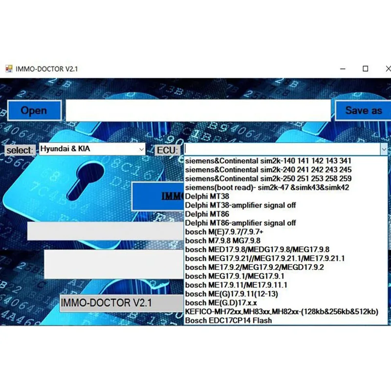 2024 IMMO DOCTOR V2.1 With Unlimited KEYGEN MULTI BRAND Immo Off Software ECU Chip Tuning for sim2k MT38 ME 17.9.2 MED17.9.8