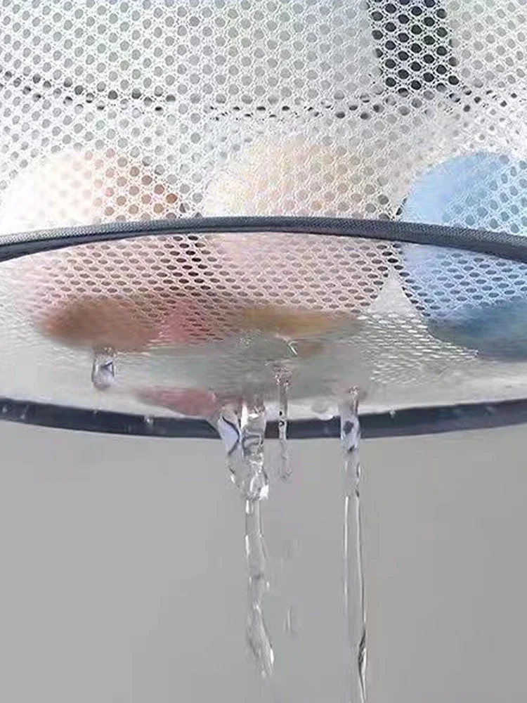 Makeup Brush Storage Powder Puff Drying Bag Mesh Pocket Anti Deformation Drying Clothes Mesh Basket Household Use Air Drying St