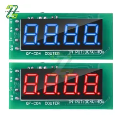 0-9999 elektronische digitale Zähler modul unterstützung DC4-40V breite Spannung mit Stromausfall speicher funktion