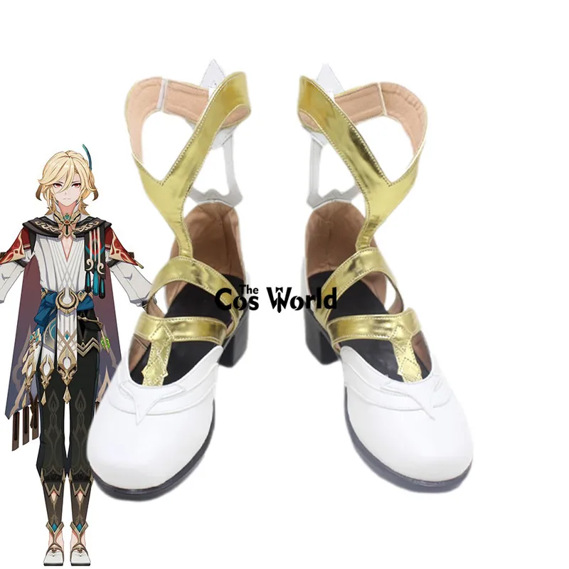 

Genshin Kaveh Games Customize Cosplay High Heels Shoes Boots