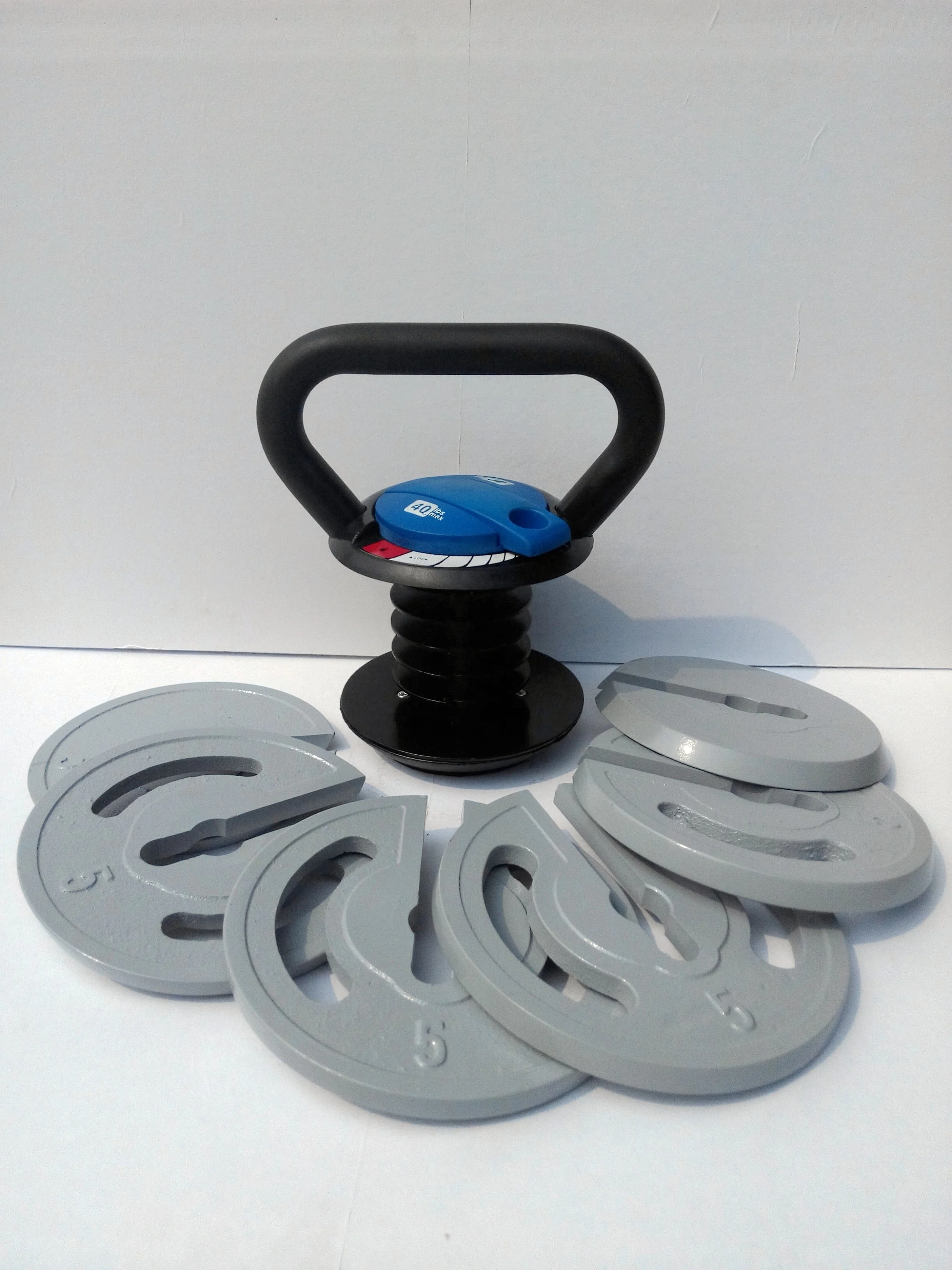 20LB OR 40LB Adjustable Kettlebell Weights Sets Cast Iron 10lb 15lb 20lb 25lb 30lb 35lb 40 lb Kettlebells