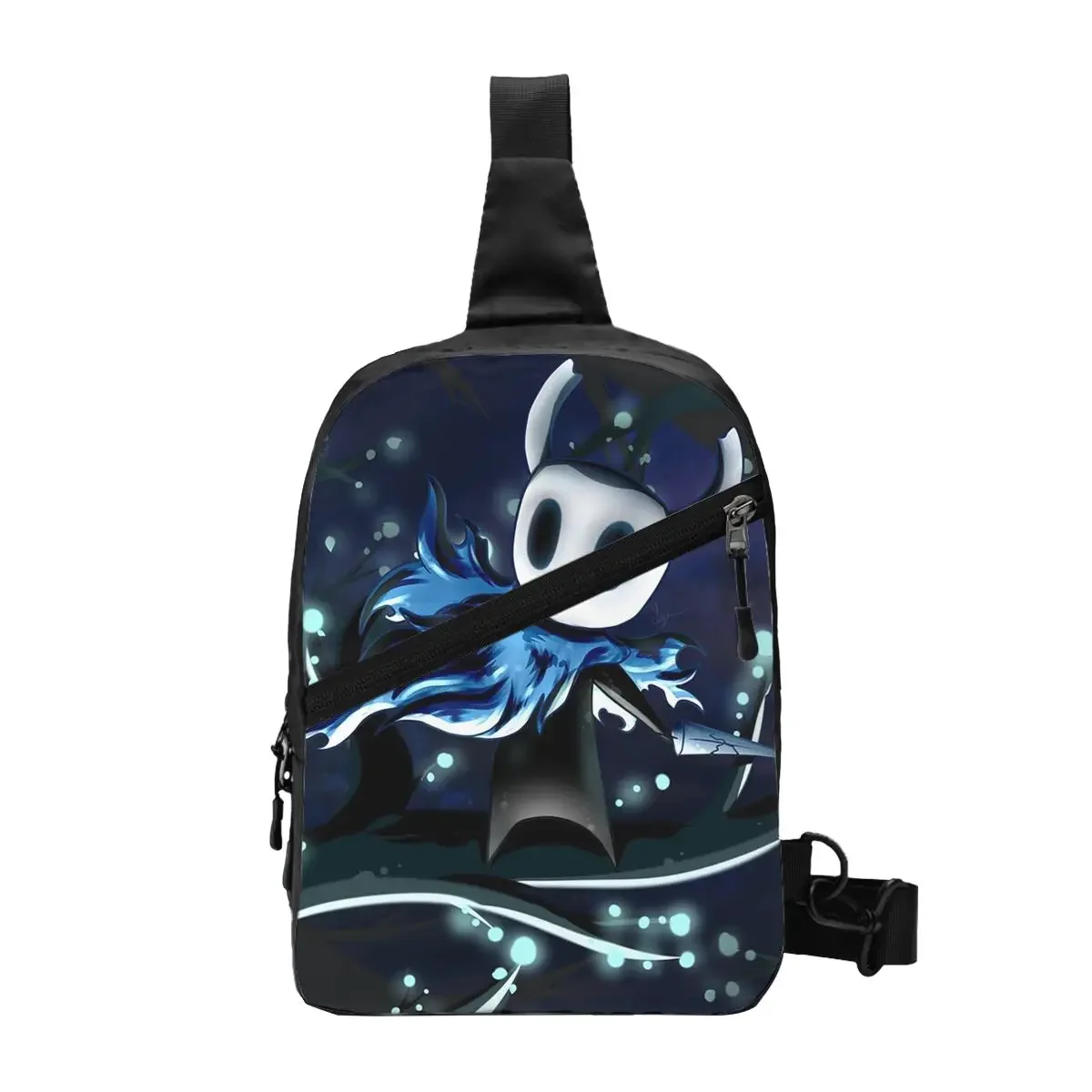 

Hollow Knight Chest Bag Men Sling Crossbody Backpack Chest Bag Traveling Hiking Daypack Shoulder Bag