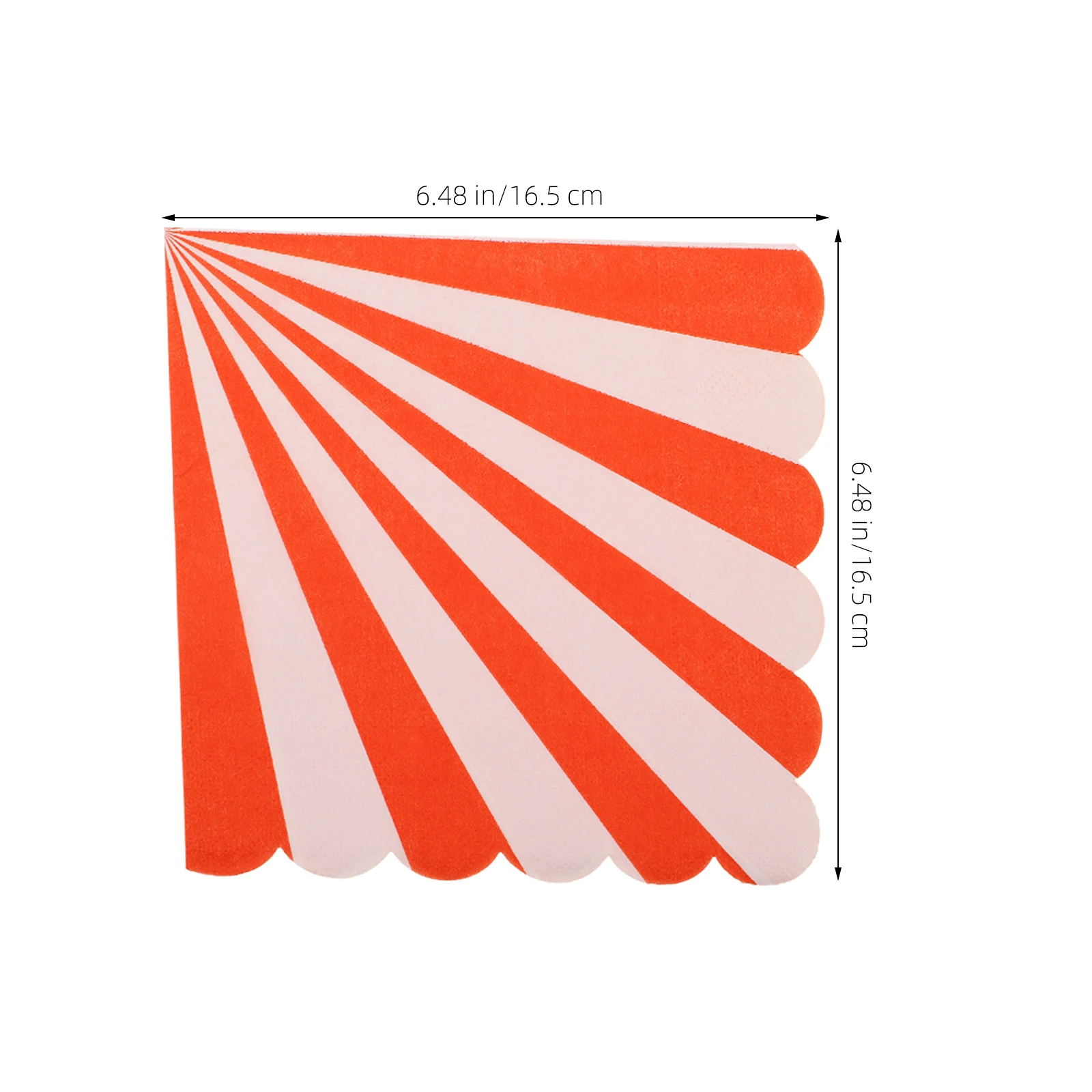 16 قطعة مناديل الحلوى الأنيقة المتاح صدفي حافة حفلة المشروبات المناديل أنماط نابضة بالحياة لأحداث كوكتيل عيد الميلاد #5