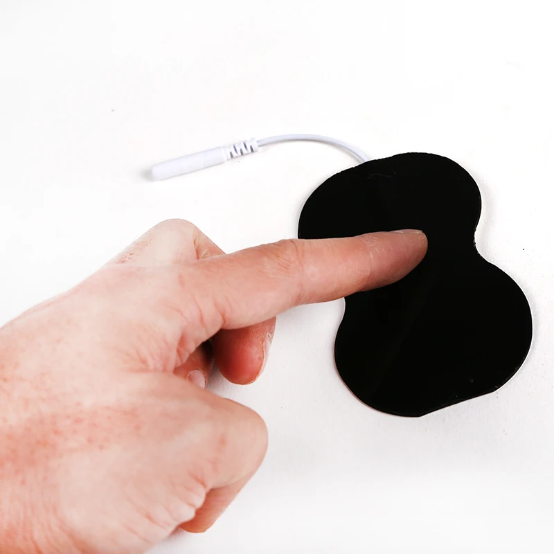 Cuscinetti di ricambio autoadesivi in tessuto Non tessuto cuscinetti per elettrodi 5.5*9cm stimolatore muscolare nervoso dimagrante per Gel macchina terapeutica