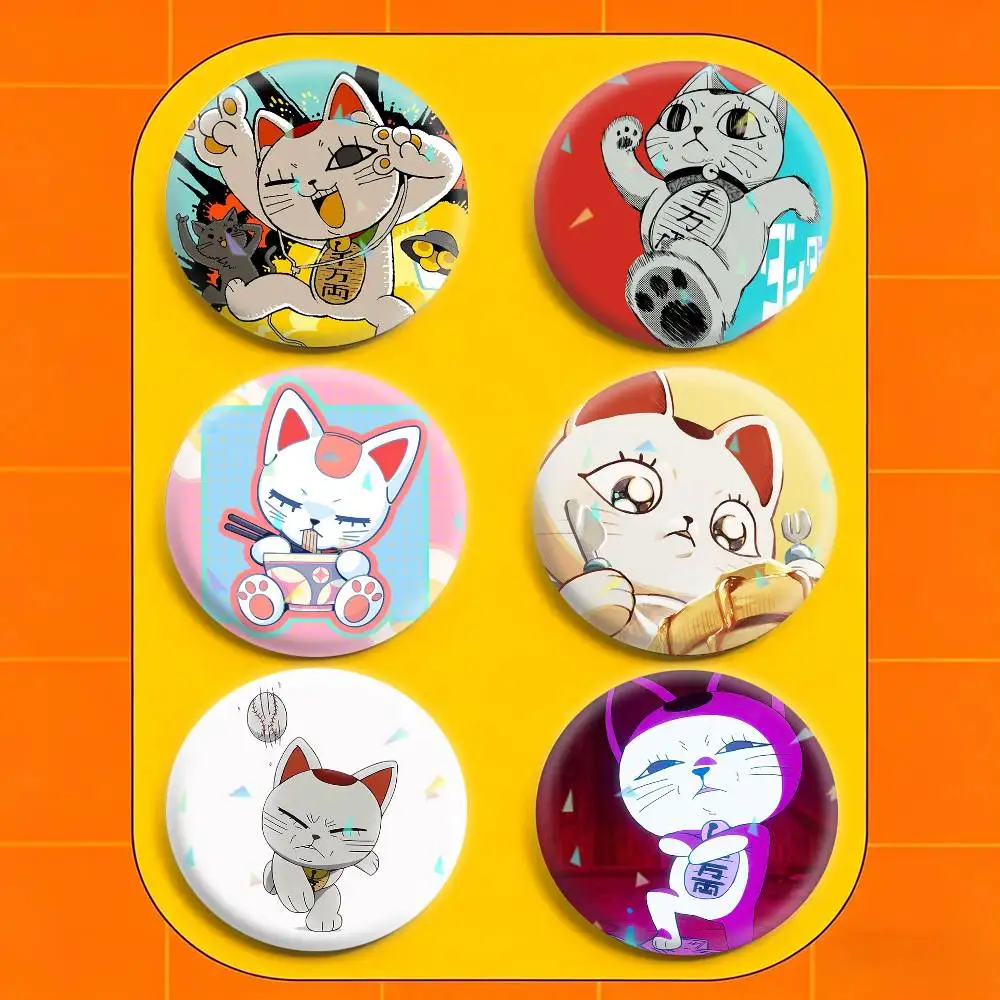 T-Turbo Granny   32/44/58mm Handmade Pins Round Brooch Badge Backpacks Clothes Jewelry Gifts