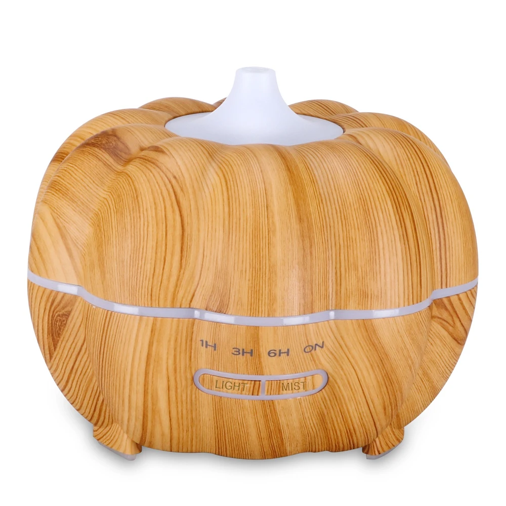 

Pumpkin-Shaped Humidifier with LED Lights & Timer Compact, Quiet, and Perfect for Small Spaces
