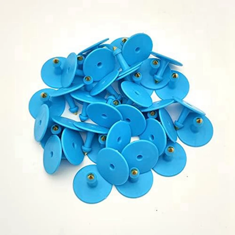 Ear Tags Plastic Ear Tags 001-100 Number Plastic Livestock Animal Tags For Cows Ear Tag Applicator Kit,100 PCS