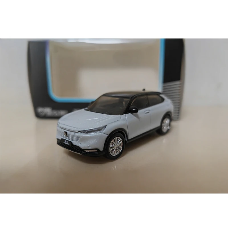 1:64 Scale 2023 VEZEL SUV Alloy Car Model Diecast Toy Collectible Ornament Souvenir Toys Cars