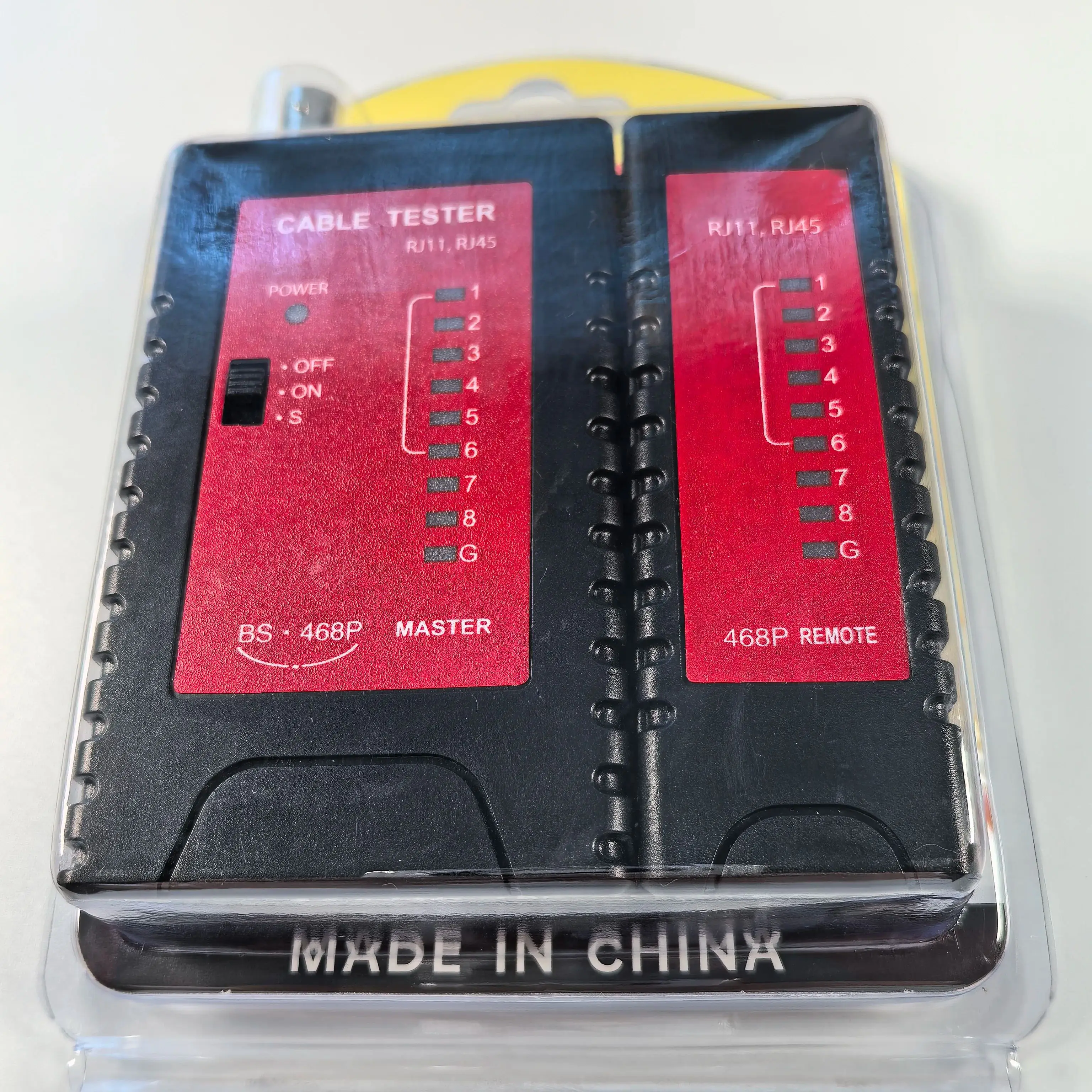 5Pcs High Performance RJ45/RJ11 Network Cable Tester for LAN Test and BNC Test