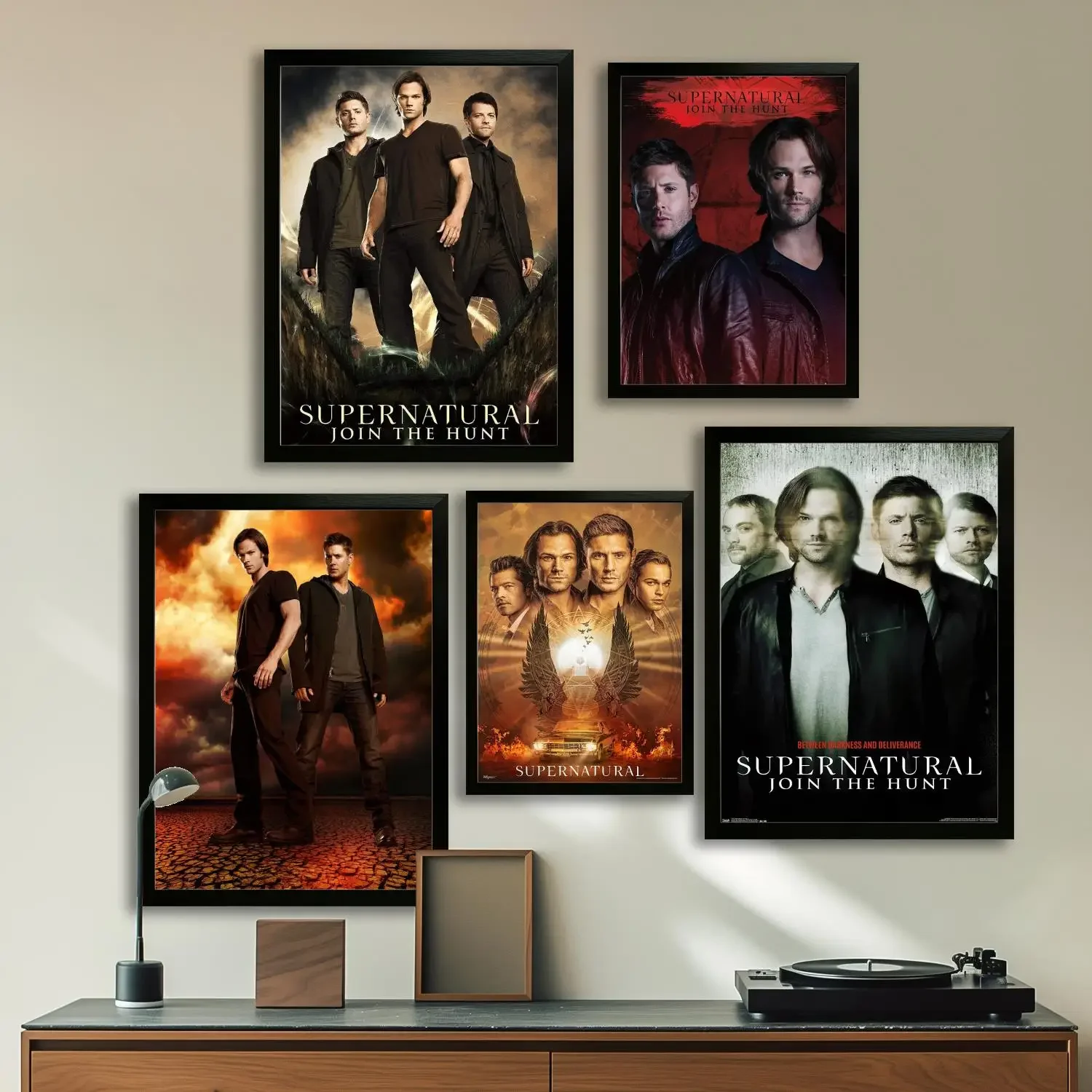 Supernatural Movie Canvas Art Poster and Wall Art, Picture Print, Modern Family Bedroom Decor,Decorative painting