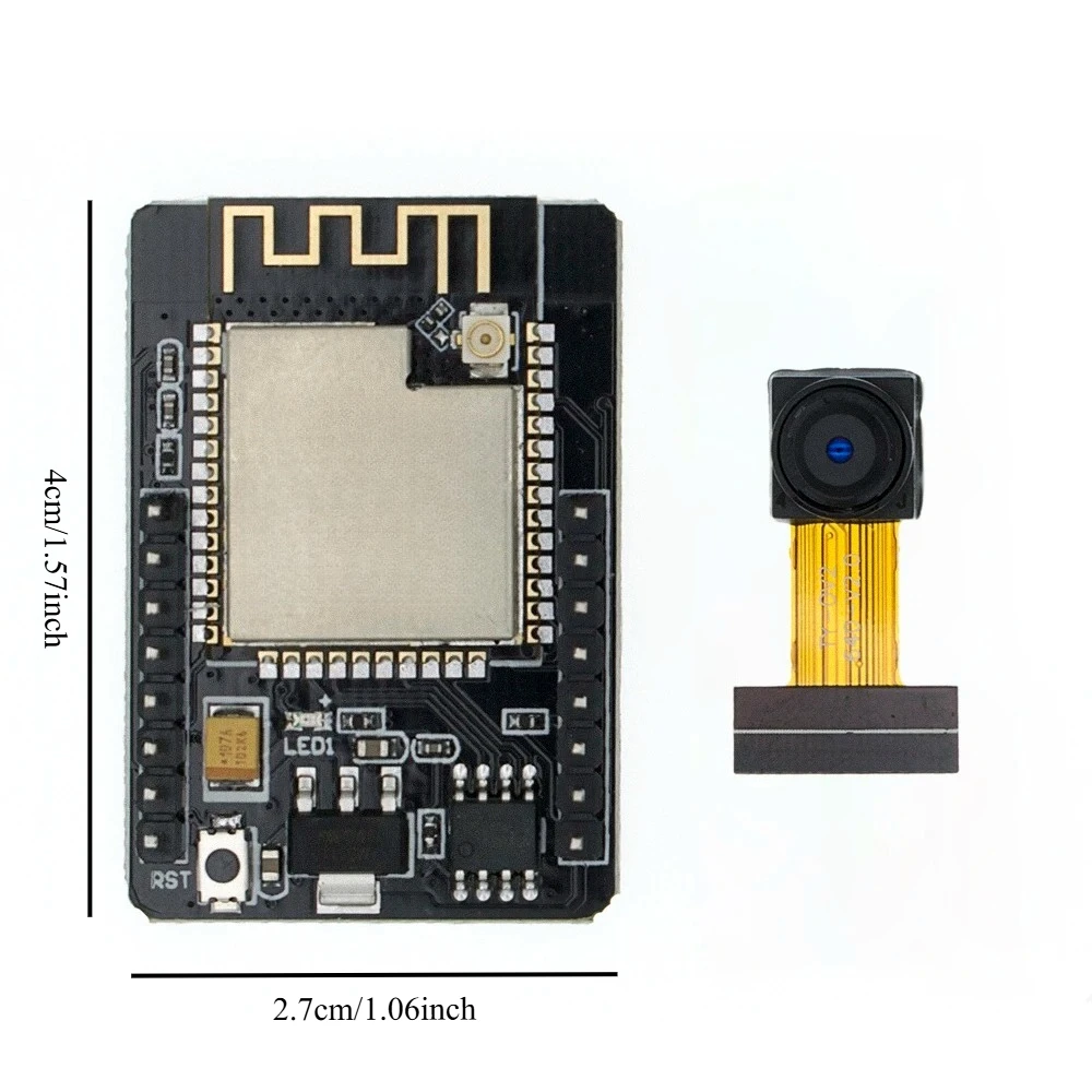 ESP32 CAM Camera Module Kit 2.4 GHz  with OV3660 Module, WIFI+Bluetooth Module Compatible with Arduino IDE