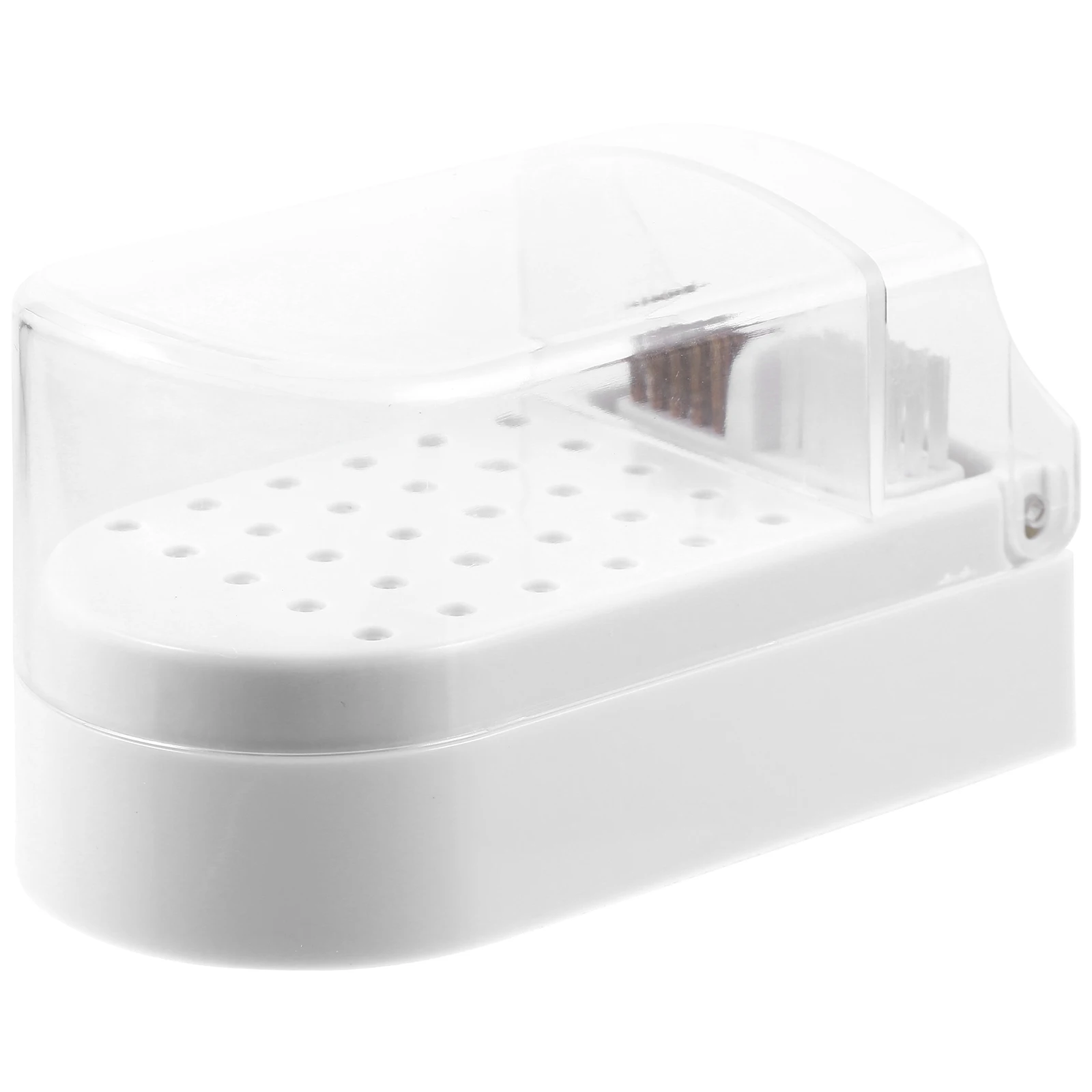 

Manicure Grinding Head Storage Box Nail Bits Organizer Plastic Elektrische Nagelfeile