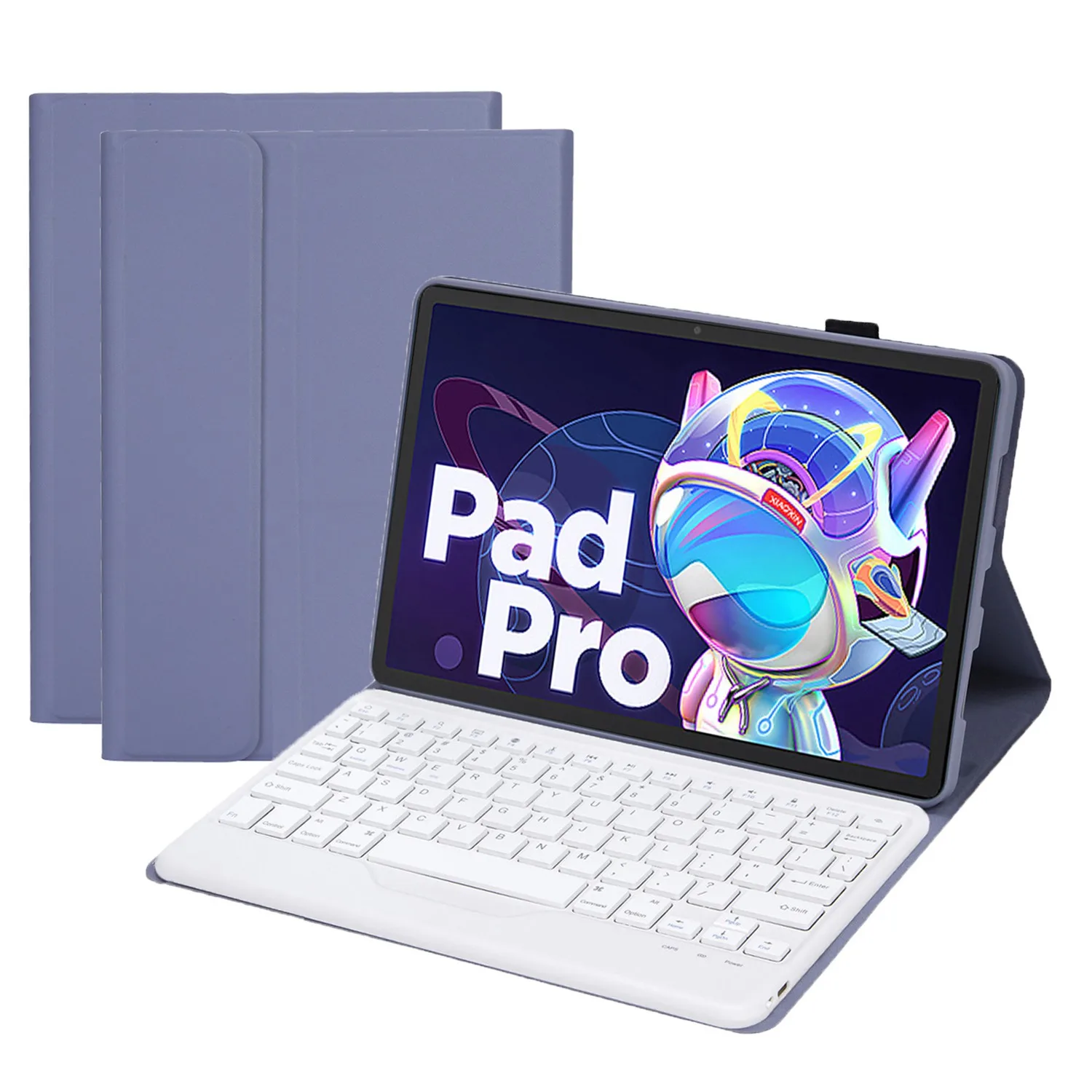 

Для Lenovo Pad Pro 2022 11,2-дюймовый защитный чехол со съемной Bluetooth-клавиатурой, чехол для планшета с защитой от падения