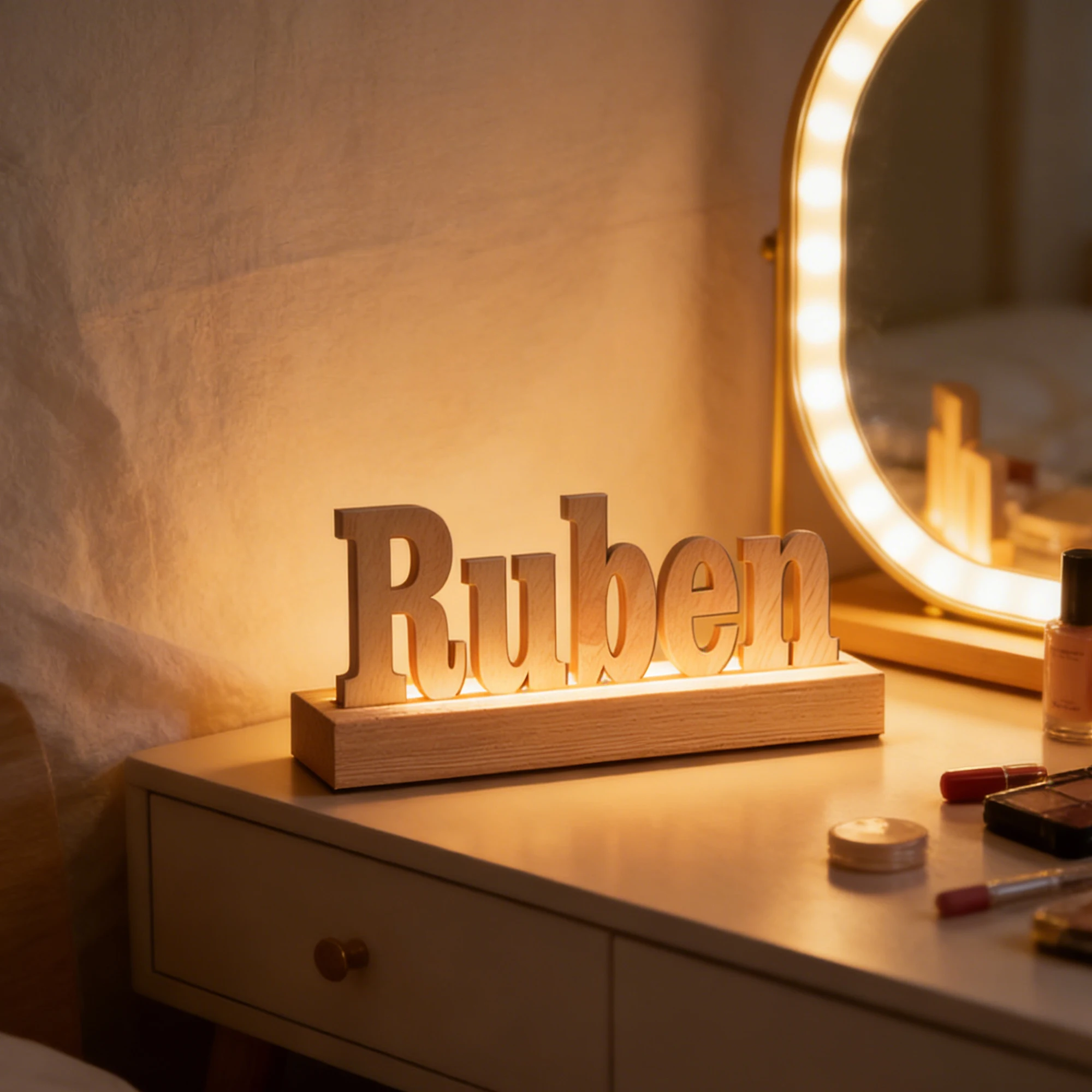 1pc Custom Name Wooden Sign,Pe - Home Decor Names review and price