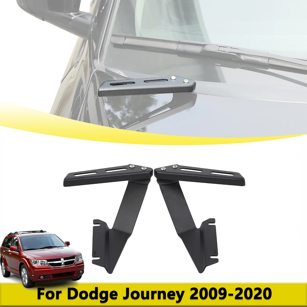 

Монтажный кронштейн светодиодной подсветки капота для Dodge Journey 2009 2010 2011-2020, удлинитель прожектора, внешние автомобильные аксессуары