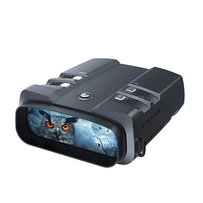 Digital ao ar livre infravermelho de alta sensibilidade sensor coms ir 1080p fhd binóculos diários portáteis visão noturna para segurança caçador