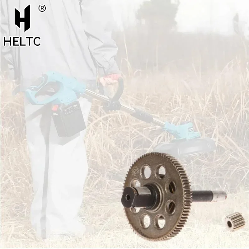Mini Gear With Shaft For Power Tools Chain Saw 550 Type 83/14 Teeth Brushless Motor Gear Assembly Replacement Chainsaw Gear
