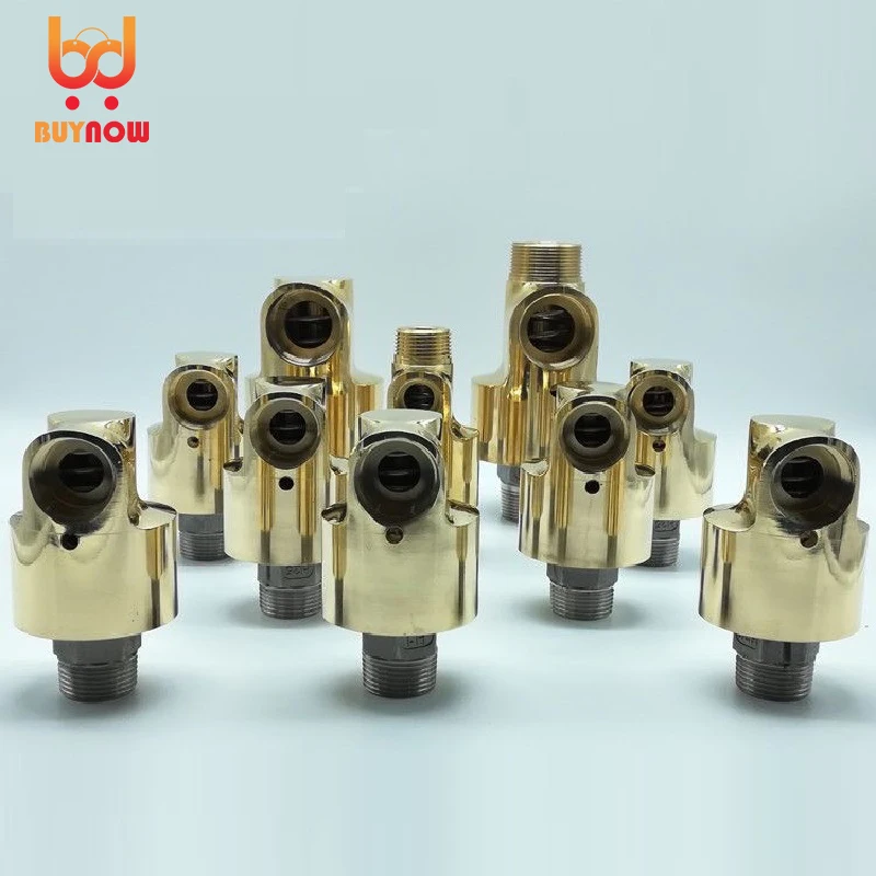 3/8 inch HD10 DN10 rotating joint 360 rotary joint Water air oil swivel coupling Spray universal connector brass rotation union