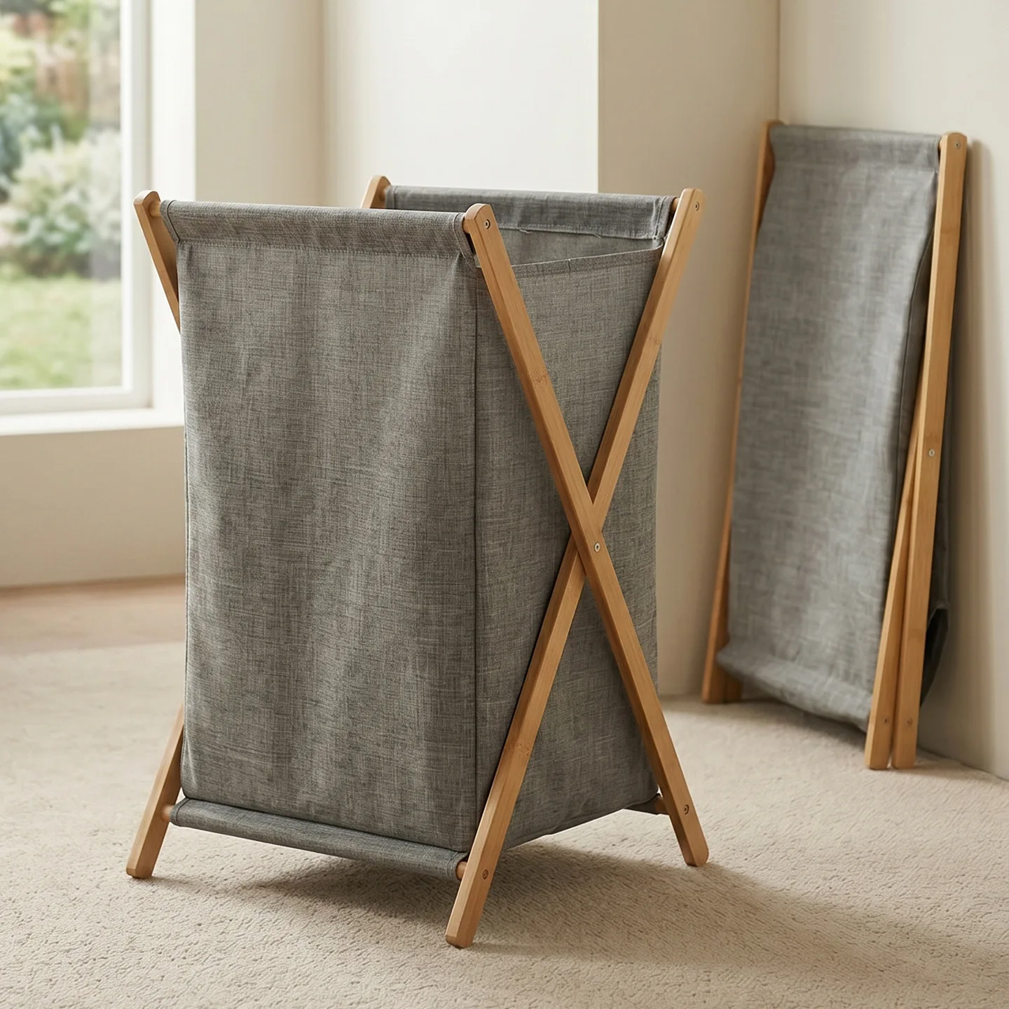Dirty clothes basket Household high-value dirty clothes basket Foldable dirty clothes storage basket Light luxury large-capacity
