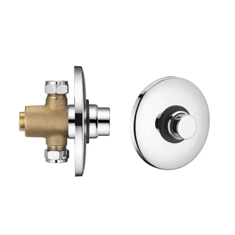 Brass Flush Valve for Swimming Pool Bathroom Urinal Delay Shower Valve Switch Concealed Installation Modern Design 79000