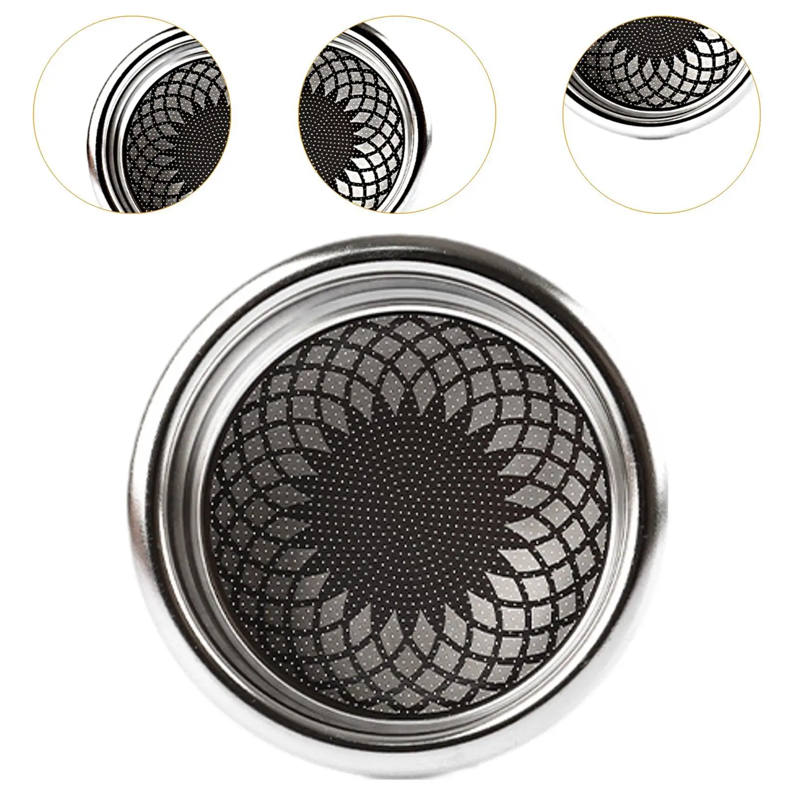 ステンレス鋼コーヒーフィルターバスケット、エスプレッソPortafilter、キッチンツール、機械部品、58mm