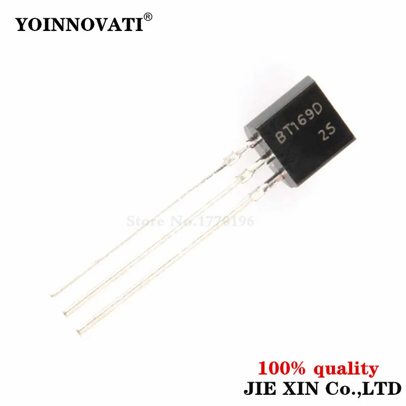 100pcs BT169 BT169D TO-92