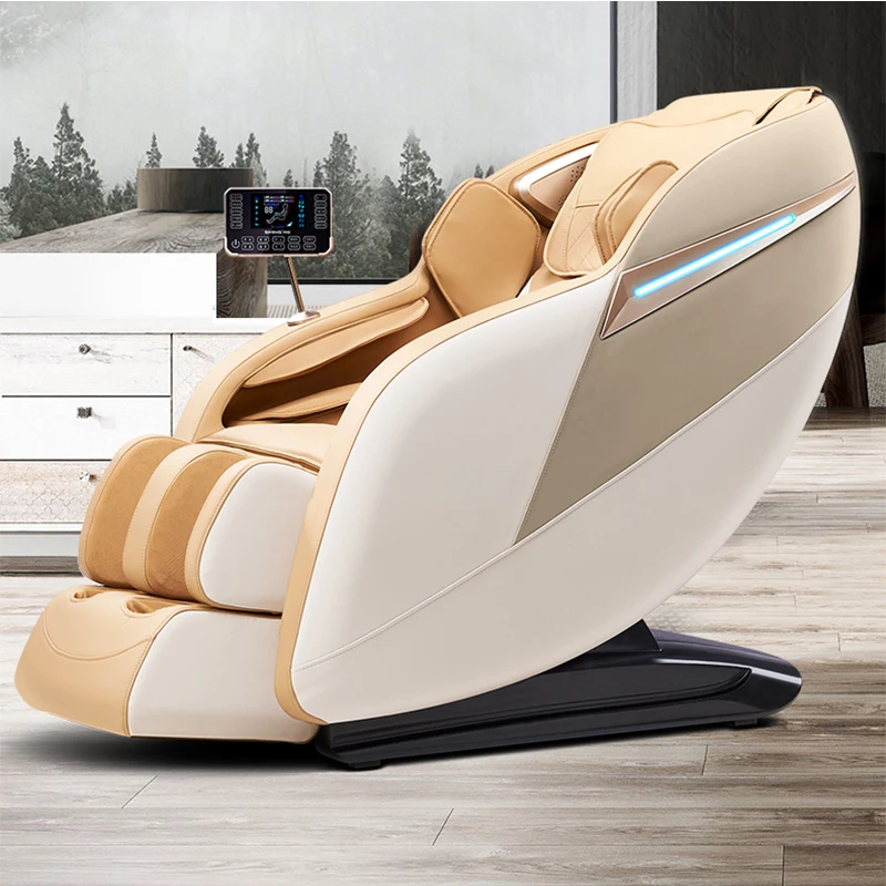 

SM-819L Luxury 3D Manipulator Massage Chair Super Long Massage Track Whole Body Airbags Heating Zero Gravity Music Massage Chair