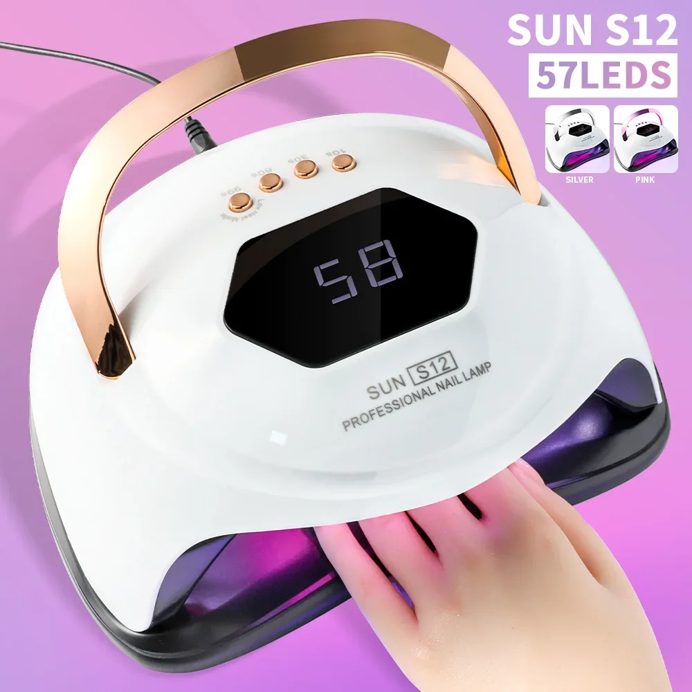 Portable Nail Dryer UV Led Lamp Wireless For Manicure Rechargeable Quick Dry Nails Gel Polish Drying Lamp Nail Art Tool