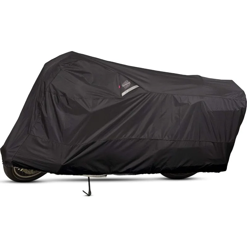 

Dowco Guardian 50002-02 WeatherAll Plus Indoor/Outdoor Waterproof Motorcycle Cover: Black, Medium