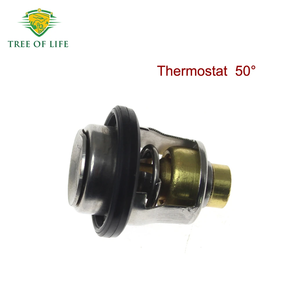 

122℉ 50° Thermostat 17670-93961 For Suzuki DT9.9 DT15 DT20 DT25 DT30 DT40 DF40 Outboards 17670-93962 OMC 5030742 17670-93963