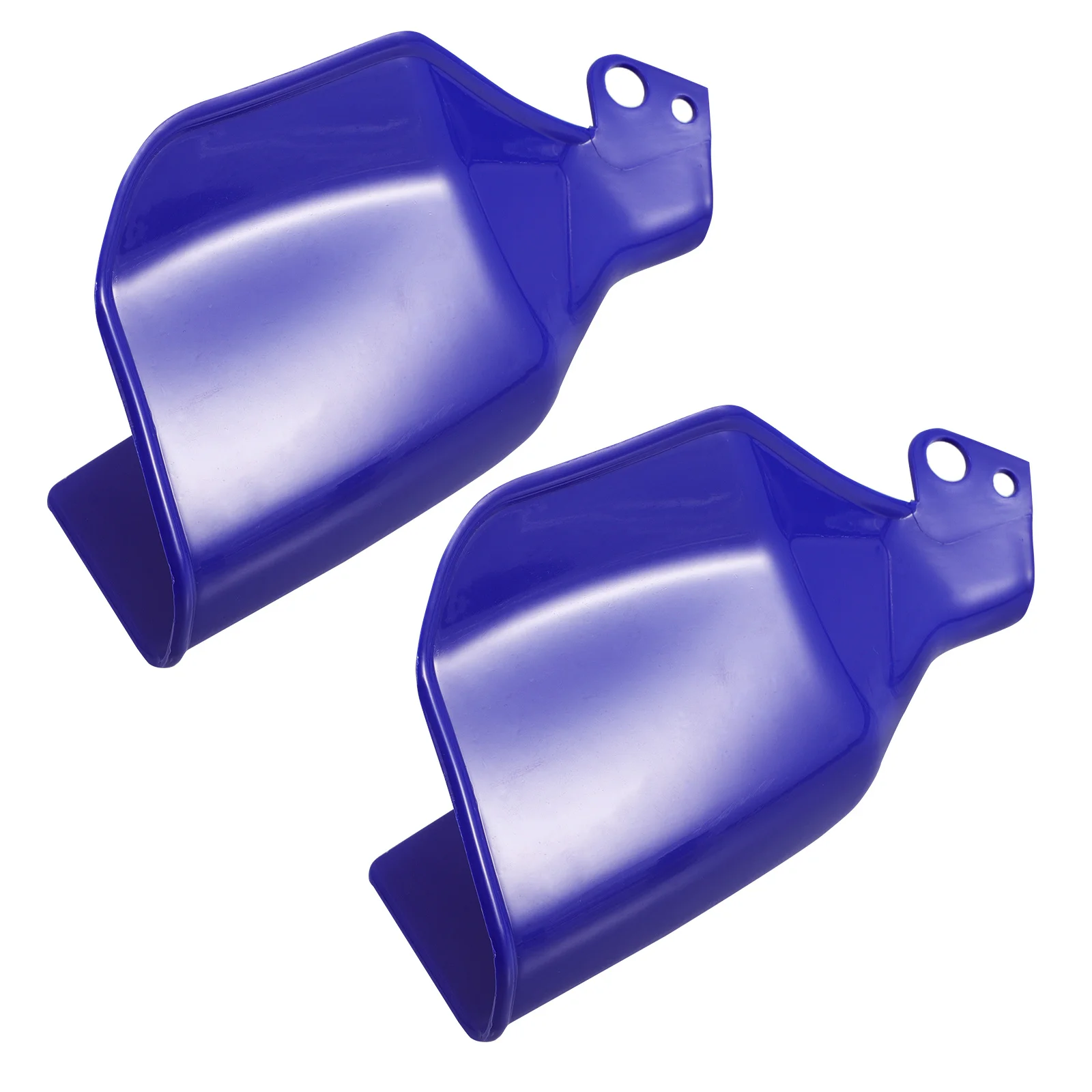 

2 Pcs Motorcycle Windshield Cover for Rear Rack Handlebar Windproof Handbrush Protector Water Maintenance Guards Abs Plastic