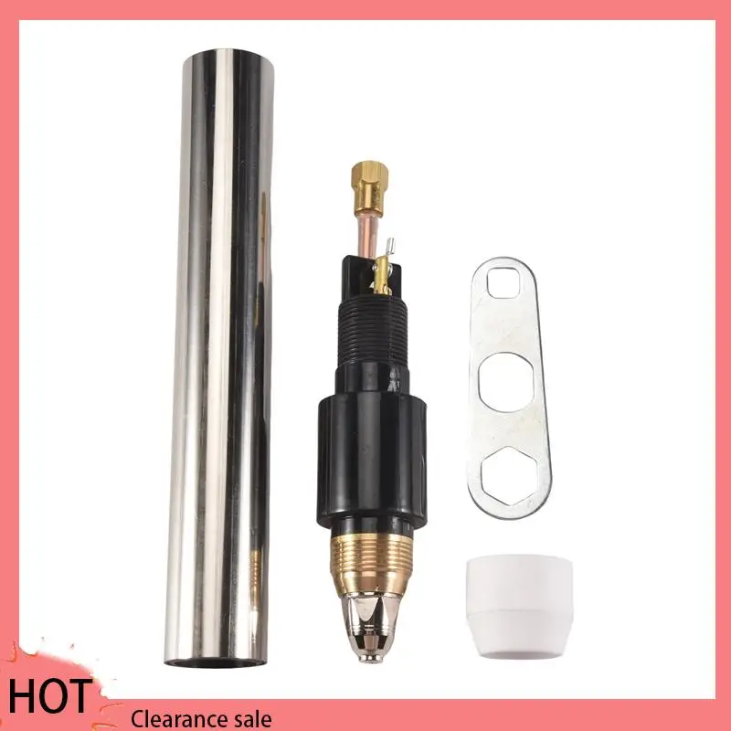 

A88Z P80 Stainless Steel Straight Shank Plasma Cutting Head Metal Cutting Torch Electrode Nozzle