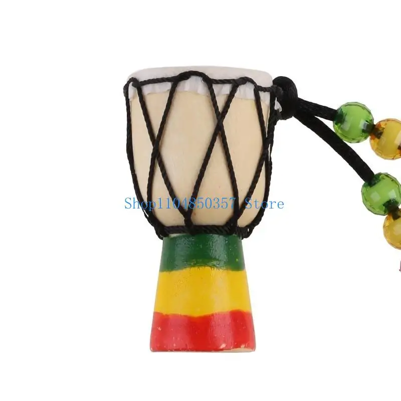 

5asd Djembe Pendant Slap Instrument Professional Drummer Present