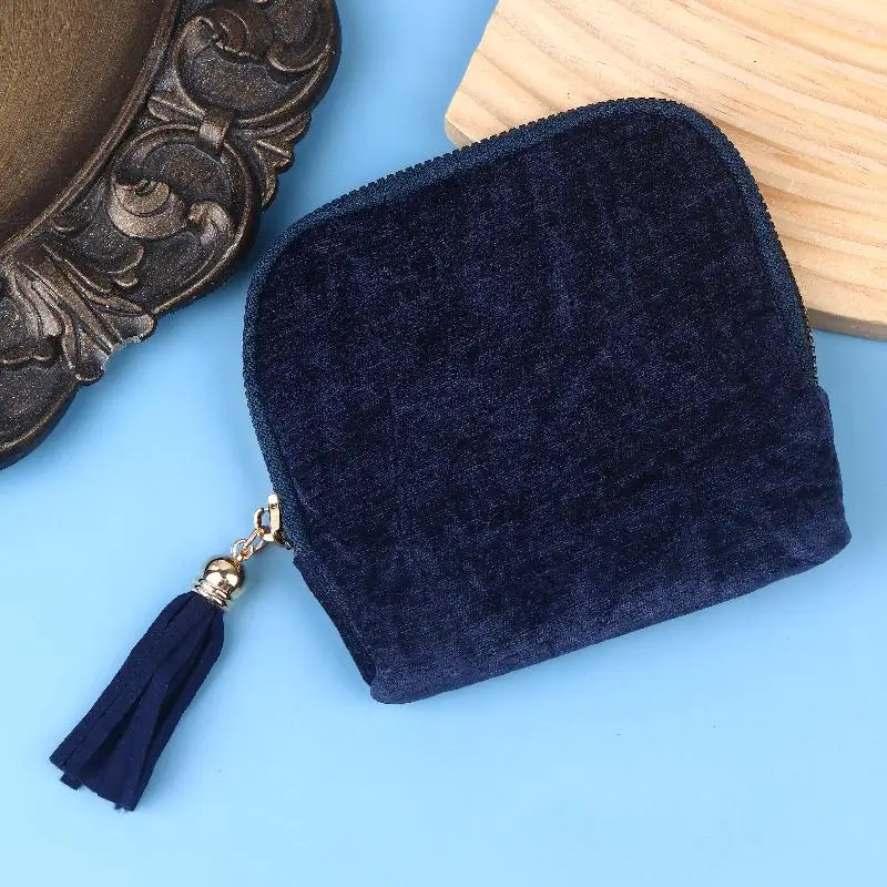 Изысканная сумка для хранения ювелирных изделий с кисточкой, кулон, кольцо на молнии, сумка для ювелирных изделий, большая вместительная дорожная сумка для хранения хрустального браслета